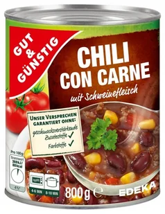 Danie Gotowe Chilli Con Carne Puszka z Niemiec - Szybkie dania obiadowe - miniaturka - grafika 1