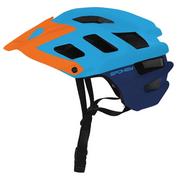 Kaski rowerowe - Spokey Singletrail Niebiesko-pomarańczowy rozmiar 58-61 - miniaturka - grafika 1