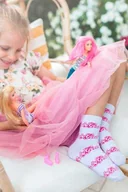 Skarpetki dla dzieci - SKARPETKI DZIECIĘCE W NAJMODNIEJSZYCH KOLORACH BABY GIRL MILENA - miniaturka - grafika 1