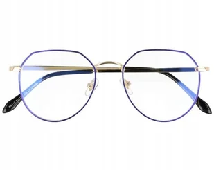 Okulary Lenonki z filtrem światła niebieskiego do komputera zerówki 2536-3 - Okulary korekcyjne, oprawki, szkła - miniaturka - grafika 1