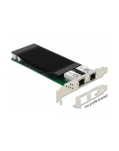 DeLOCK PCIe x4 K 2xRJ45 GB LAN PoE + i350 - 88500 - Akcesoria do komputerów stacjonarnych - miniaturka - grafika 1