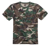 Odzież taktyczna i umundurowanie - Dziecięcy T-Shirt Brandit Woodland - miniaturka - grafika 1