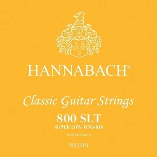 Hannabach 652352 Saiten für Klassik Gitarre Serie 800 Super Low Tension versilbert - H/B2 652352 - Struny gitarowe  - miniaturka - grafika 1