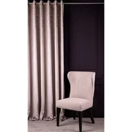 Zasłony - Zasłona Modern Chic 140 x 270 cm kryształki pudrowy różowy - miniaturka - grafika 1