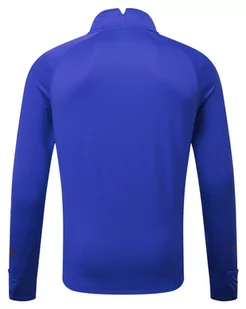 RONHILL Bluza biegowa męska TECH PRISM 1/2 ZIP TEE cobalt/flame - Bluzy sportowe męskie - miniaturka - grafika 2