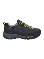 Buty trekkingowe męskie - CMP Skórzane buty trekkingowe "Mintaka" w kolorze szaro-limonkowym - miniaturka - grafika 1