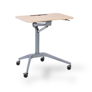 Mobilny stół rozkładany, 475 x 715 mm - Stoły i stoliki do biura - miniaturka - grafika 1