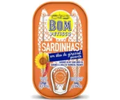 Konserwy i dania rybne - Sardynki portugalskie w pikantnym oleju słonecznikowym 120g 10 szt. - miniaturka - grafika 1
