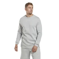 Bluzy męskie - Męska Bluza REEBOK RI AOP CREW HN6884 – Szary - miniaturka - grafika 1