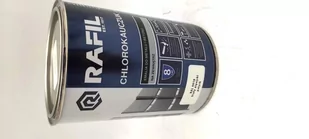 RAFIL Chlorok biały alpejski RAL9010 0,9L - Farby wewnętrzne - miniaturka - grafika 1