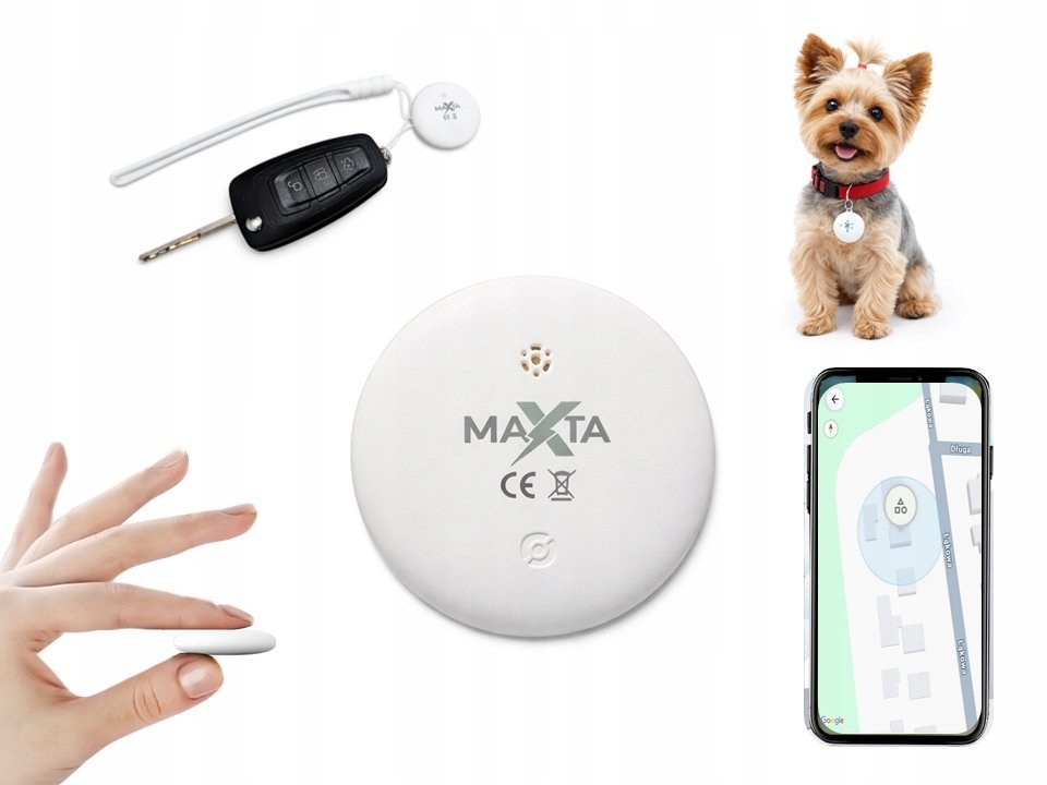 Lokalizator Bluetooth Smart Tag do bagażu Android i iOS Find My
