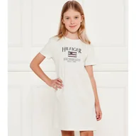 Sukienki i spódniczki dla dziewczynek - Tommy Hilfiger Sukienka - miniaturka - grafika 1