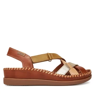 Sandały Pikolinos W8K-0741C2 Brązowy - Sandały damskie - miniaturka - grafika 1