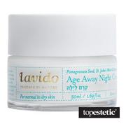 Kremy do twarzy - Lavido Lavido Age Away Night Cream Odmładzający krem nawilżający na noc 50 ml - miniaturka - grafika 1