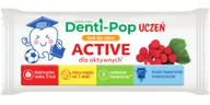 Gumy do żucia, lizaki, dropsy - Denti – Pop UCZEŃ Lizak bez cukru ACTIVE - miniaturka - grafika 1