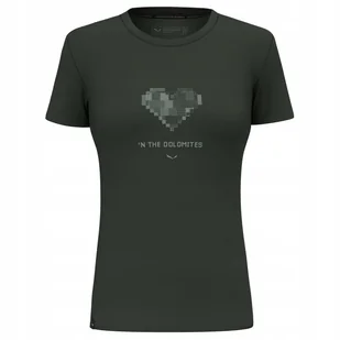 SALEWA KOSZULKA PURE HEART DRY 00-0000028638_5280 r XL - Koszulki i topy damskie - miniaturka - grafika 1