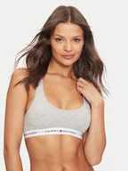 Bielizna sportowa damska - Tommy Hilfiger Biustonosz top Unlined UW0UW03820 Szary - miniaturka - grafika 1