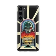 Etui i futerały do telefonów - ERT GROUP etui na telefon Samsung S23 PLUS, case oryginalny i oficjalnie licencjonowany przez Star Wars, wzór Darth Vader 027, optymalnie dopasowane, plecki z TPU - miniaturka - grafika 1