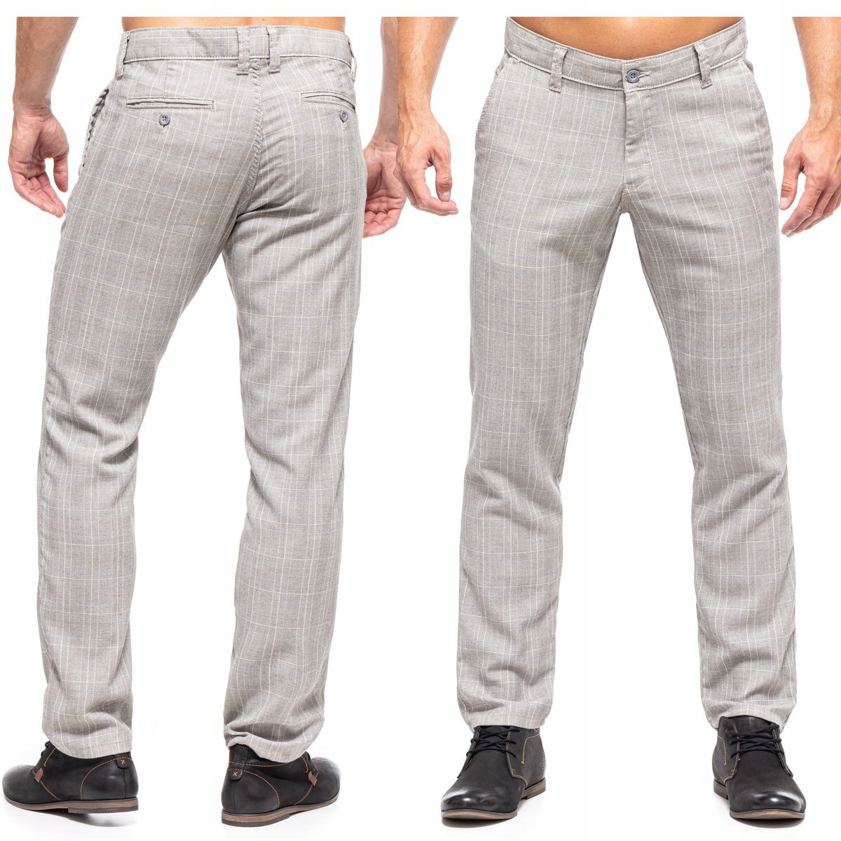 SPODNIE MĘSKIE CHINOSY VANKEL JEANS 140 - 94cm/L32