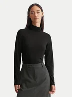 Bluzki damskie - Marc O'Polo Golf 409 3087 52241 Czarny Regular Fit - miniaturka - grafika 1