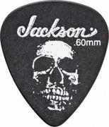 Kostki gitarowe - Jackson Jackson 451 Black Med/Heavy 88mm kostka - miniaturka - grafika 1