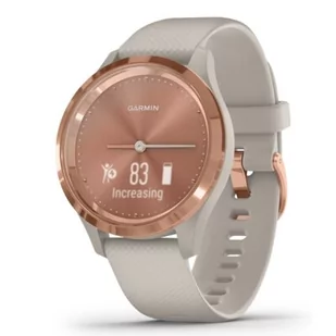 Garmin Vivomove 3s różowozłoty-piaskowy - Smartwatch - miniaturka - grafika 2