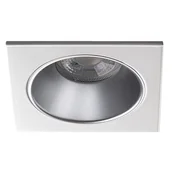 Oprawy, klosze i abażury - Pierścień oprawy punktowej KANLUX Glozo DSL SR/W Srebrno-biały - miniaturka - grafika 1