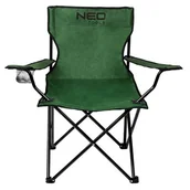 Meble turystyczne - Krzesełko biwakowe turystyczne kempingowe wędkarskie składane NEO 63-157 - miniaturka - grafika 1