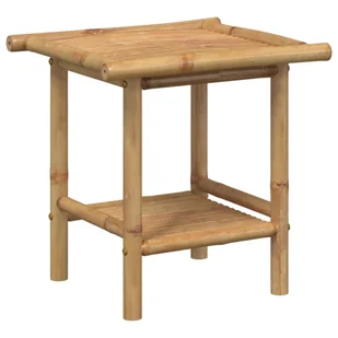 vidaXL Stolik kawowy 45x45x45 cm bambusowy - Ławy i stoliki kawowe vidaXL Stolik kawowy 45x45x45 cm bambusowy - Ławy i stoliki kawowe - miniaturka - grafika 1