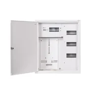 Rozdzielnie elektryczne - rozdzielnica natynkowa metalowa licznikowa z zmakiem NRL24Z 3F IP31 - miniaturka - grafika 1