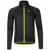 Bluzy sportowe męskie - Męska bluza Etape Crux 2.0 Rozmiar: L / Kolor: czarny/żółty - miniaturka - grafika 1