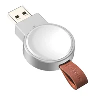 Ładowarki do telefonów - Baseus Dotter mini bezprzewodowa ładowarka indukcyjna Qi 2.5W do Apple Watch biały (WXYDIW02-02) - miniaturka - grafika 1