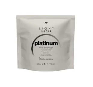 Lisap Milano Light Scale Platinum rozjaśniacz do włosów w proszku szary 500 g - Farby do włosów i szampony koloryzujące Lisap Milano Light Scale Platinum rozjaśniacz do włosów w proszku szary 500 g - Farby do włosów i szampony koloryzujące - miniaturka - grafika 1