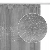 Zasłony - Zasłona Na Taśmie Gotowa Welur 140x270 Svarowski - miniaturka - grafika 1