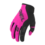 Rękawice motocyklowe - Rękawice Cross O'Neal Element Racewear Damskie Czarny/RóżowyM - miniaturka - grafika 1