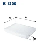 Części motocyklowe - Filtron K1330 ogrzewanie K1330 - miniaturka - grafika 1