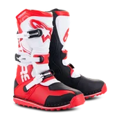 Buty motocyklowe - Buty Offroad Alpinestars Tech T Jasnoczerwony/Czarny/Złamany Biały48 - miniaturka - grafika 1