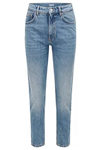 BOSS Jeansy damskie, NIEBIESKI, 26W - Spodnie damskie - miniaturka - grafika 1