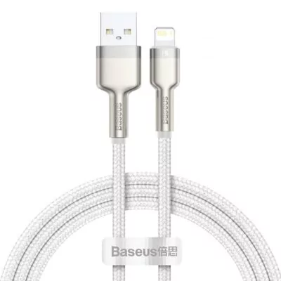 Baseus Kabel Usb Lightning Cafule 2.4A 2m biały