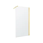 Kabiny prysznicowe - LIVENO Kabina prysznicowa Walk-In Gold 100 X 200 Liveno - miniaturka - grafika 1