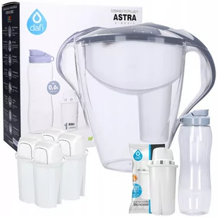 Dzbanek DAFI Astra LED 3l + 4x FILTR AF + BIDON - Dzbanki filtrujące - miniaturka - grafika 1