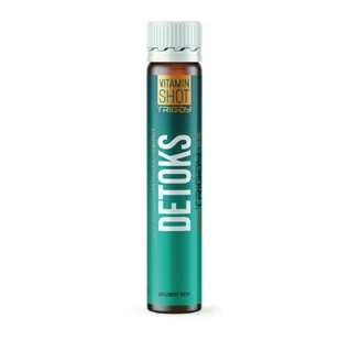 Suplement diety, TRIGGY Vitamin Shot Detoks, witaminy, smak jabłkowy, 25ml - Witaminy i minerały - miniaturka - grafika 1