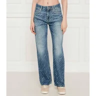 Spodnie damskie - BOSS ORANGE Jeansy C_ADA HR 11.0 Straight fit - miniaturka - grafika 1