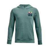 Bluzy dla dziewczynek - Bluza chłopięca Under Armour Rival Fleece ANAML Hoodie - miniaturka - grafika 1
