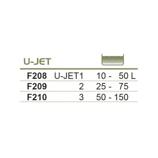 Happet FILTR GĄBKOWY U-JET3 50-100L - Filtry akwariowe i akcesoria - miniaturka - grafika 1