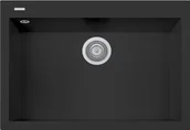 Zlewozmywaki - Zlew PLADOS ONE 7610 CZARNY MAT (black mat 70) (ON761070) - miniaturka - grafika 1