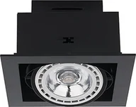 Oprawy, klosze i abażury - Nowodvorski Downlight ES111 lampa sufitowa 1-punktowa czarna 9571 9571n - miniaturka - grafika 1