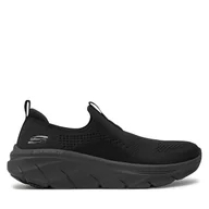 Sneakersy damskie - Sneakersy Skechers D'Lux Walker 2.0 - Bold State 150092 BBK Czarny - miniaturka - grafika 1