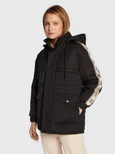 Guess Kurtka zimowa 4G V2BL09 WF330 Czarny Regular Fit - Kurtki damskie - miniaturka - grafika 1