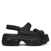 Sandały damskie - Sandały Melissa Melissa Ella Move Ad 36150 Czarny - miniaturka - grafika 1